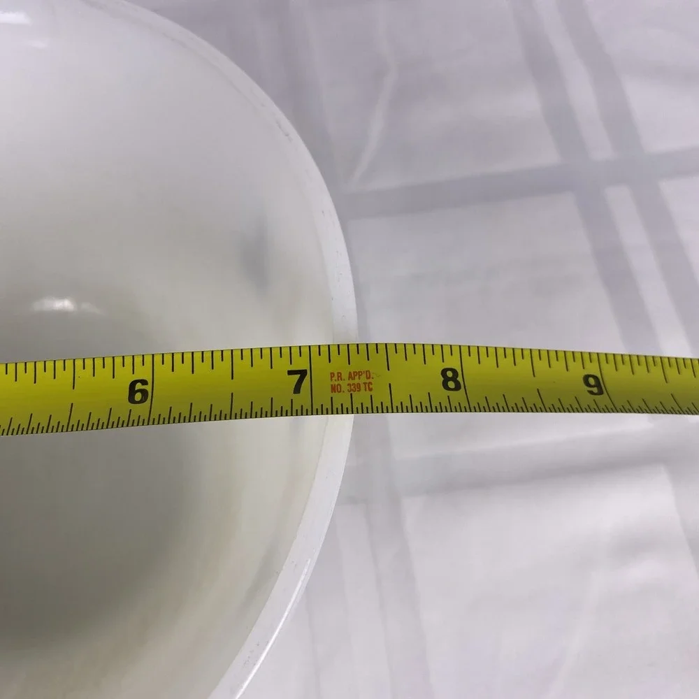 Anchor Hocking Fire King Candle Glow 2 Handle Mixing Bowl Serving Dish 7